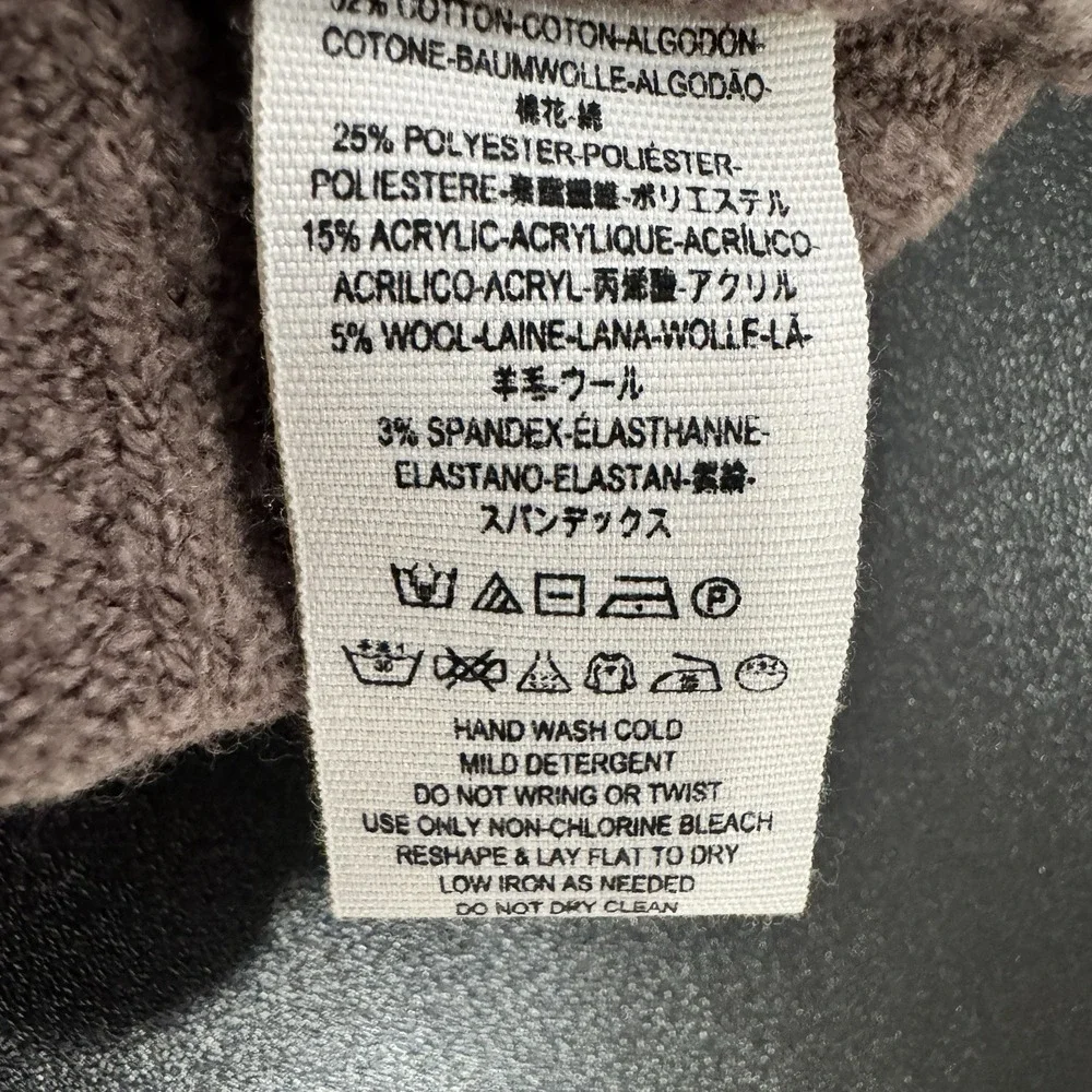 Free People Brown Ribbed Turtleneck Mini Dress - Picture 14 of 15